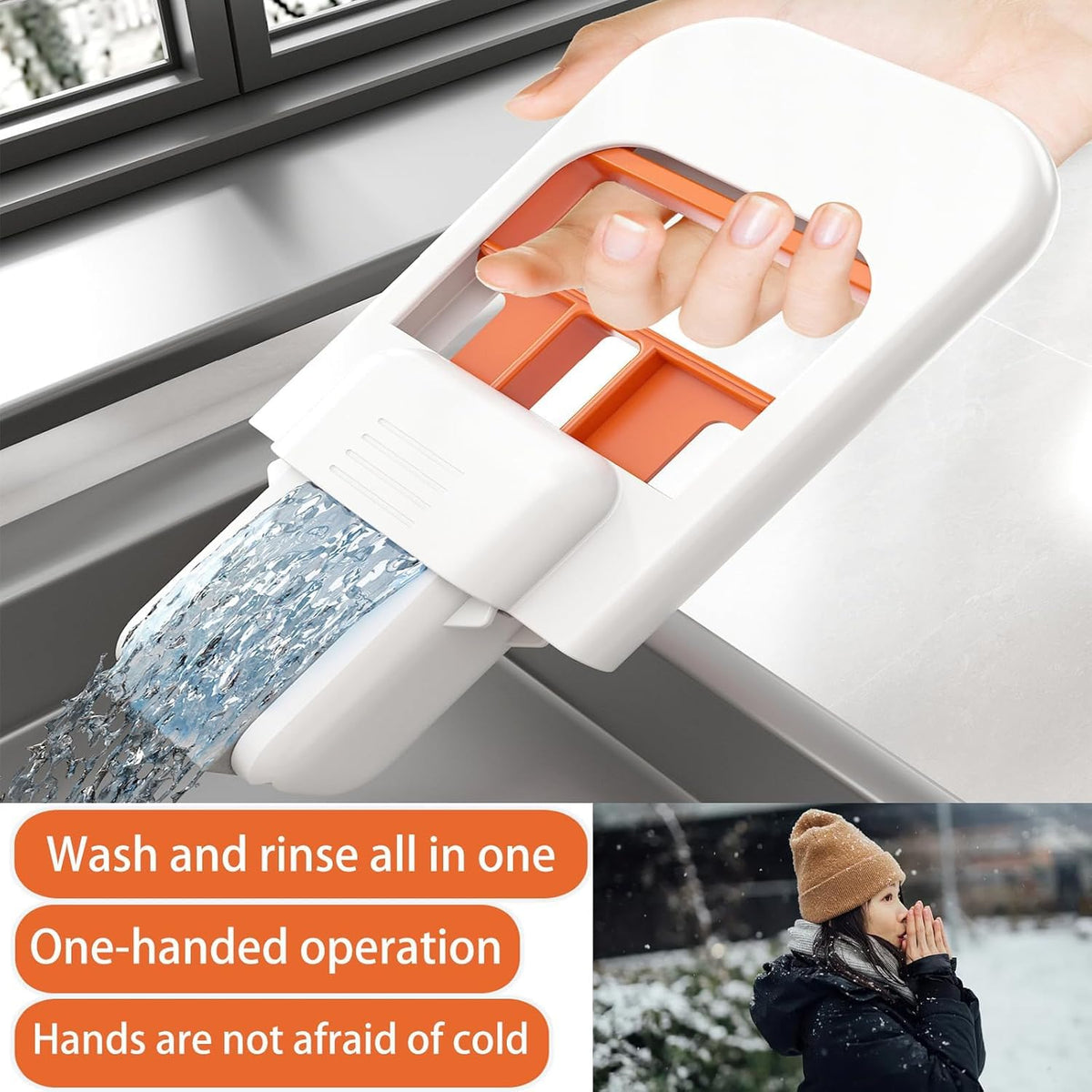 Mini Foldable Desktop Mop – Portable Cleaning Sponge Mop(Pack Of 2)
