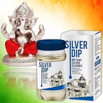 Silver Dip Instant Silver Cleaner For Home & Kitchen Use (Pack Of 1)